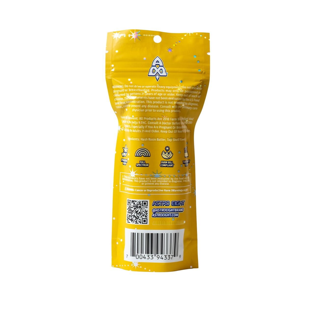 Astro Eight Hash Hole THC-P Pre Roll – 2PK - Image 7