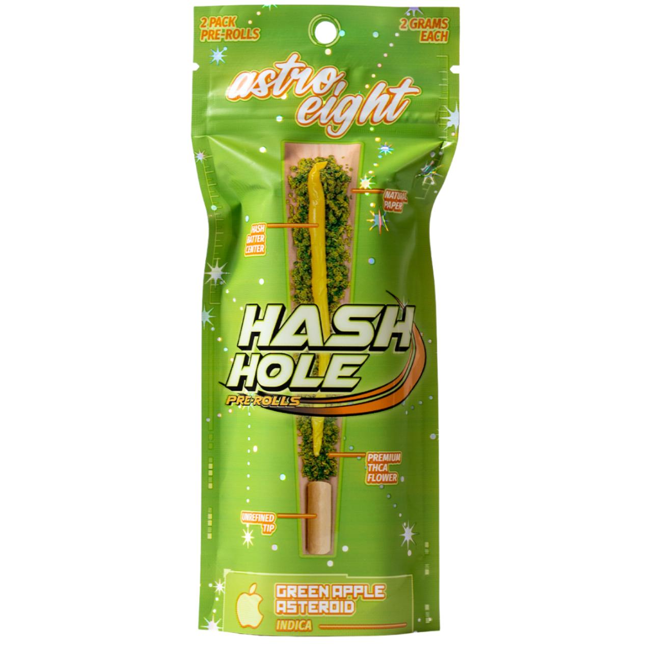 Astro Eight Hash Hole THC-P Pre Roll – 2PK - Image 3