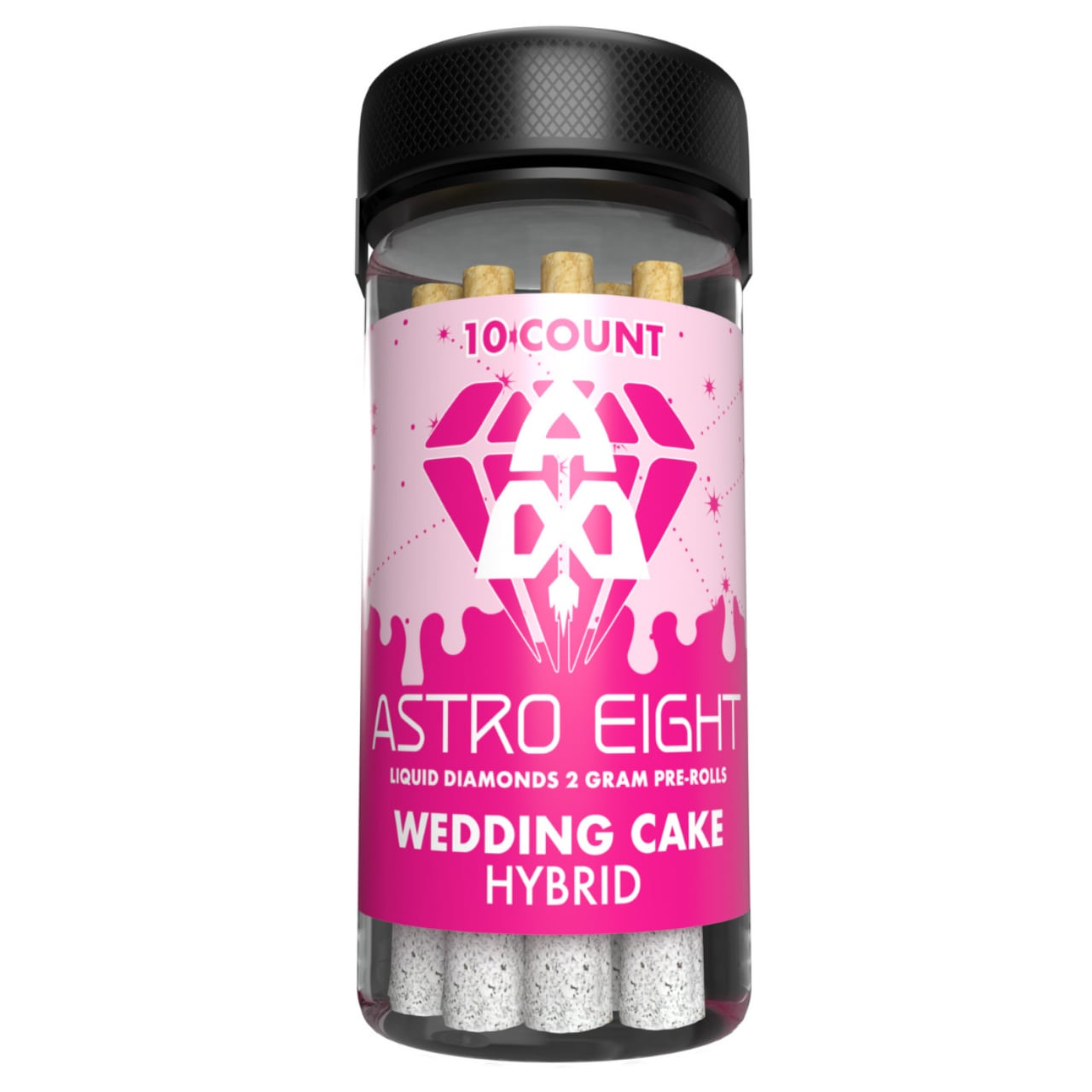 Astro Eight THC-A Liquid Diamonds Pre-Roll – 10PK