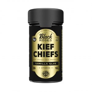 Black Roses KIEF CHIEFS THCA Prerolls 2G – 10CT