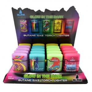 Blink Torch Lighters 20CT – Glow in The Dark Blocks