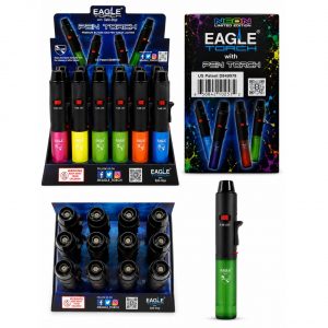 EAGLE TORCH -NEON – 7 INCH PEN-12PK