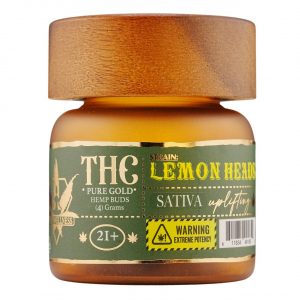 Hemp Wellness Pure Gold THC Hemp Buds 4G