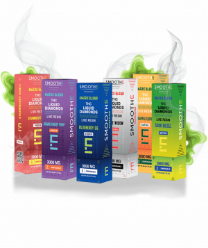 SMOOTHE Smaze Blend THC Liquid Diamonds Live Resin Disposable